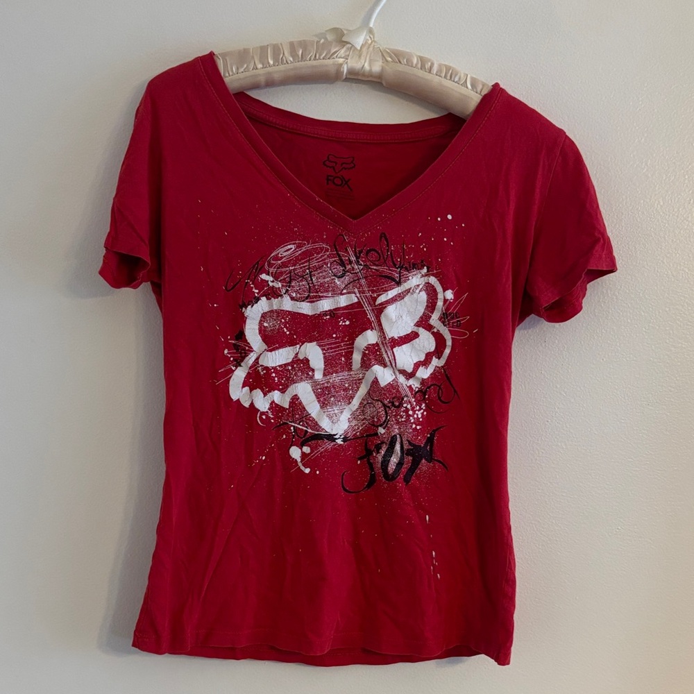 Fox Women's Bold Red Short Sleeve Tee
